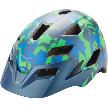 BELL SIDETRACK MIPS Junior Helmet Blue/Green 2023 0